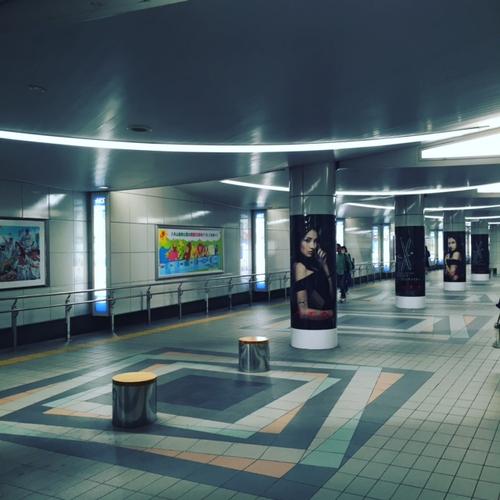仙台站地下通道!
