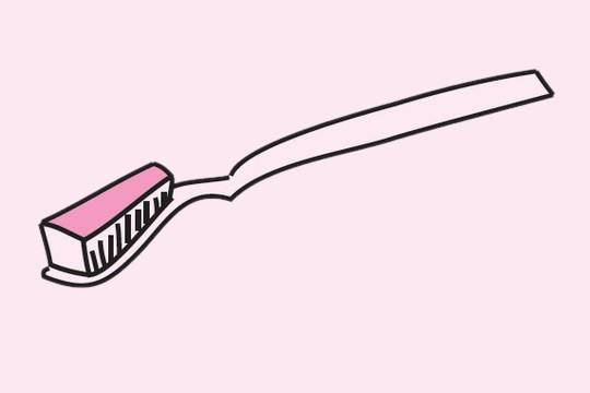 牙刷简笔画简单画法