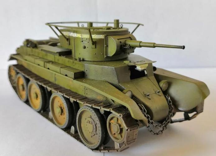 坦克世界中bt-7是本编最满意的一款坦克,不过本编一直在轻型坦克这一