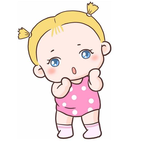 卡通女娃娃小宝宝5003511png图片免抠素材材质贴图ui设计表情包简笔画