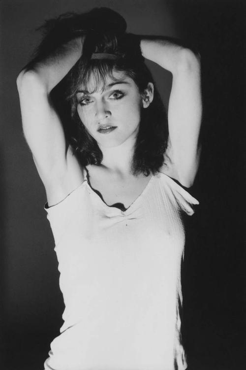 麦当娜年轻时的黑白照片摄影人michaelmcdonnell