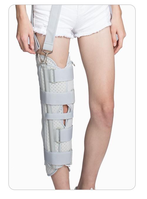 膝关节固定支具膝盖髌骨骨折夹板护具腿部下肢支架半月板护膝医用 第