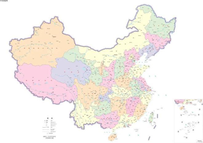 中国地图,一点都不能错!新版标准地图发布|测绘法|互联网|天地图|版图