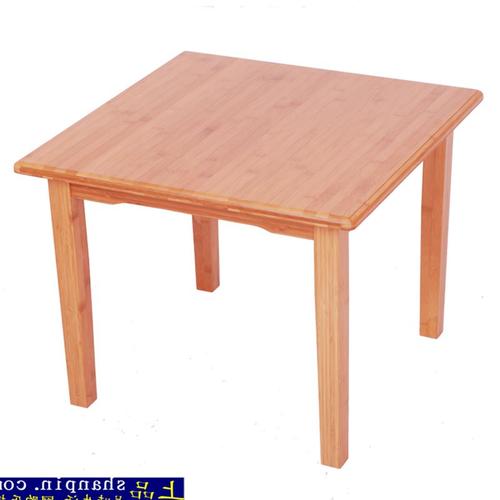 一折实木小桌子 正方形