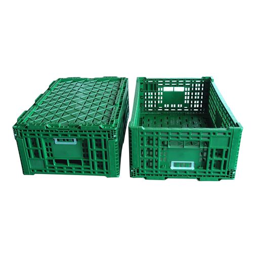 塑料可折叠可堆叠 nestable 蔬菜水果箱周转箱