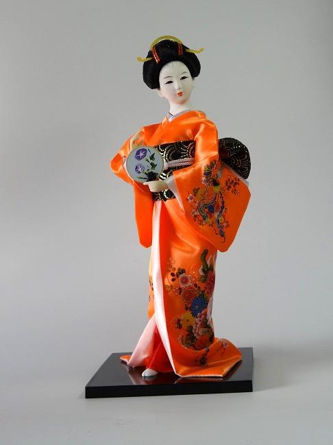 日本人形人偶艺妓绢人和服娃娃餐厅婚庆日式摆件桌面装饰礼品