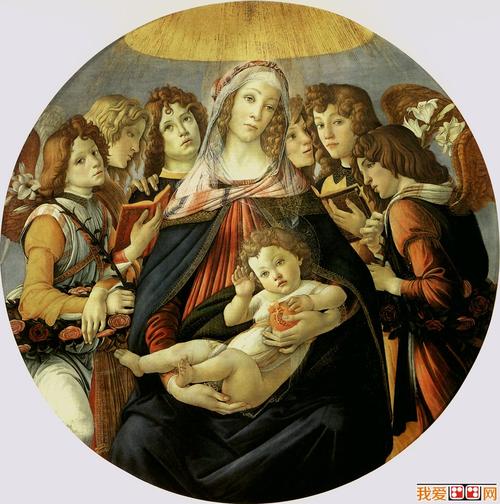 意大利文艺复兴初期画家波提切利作品赏析_世界名画_百科_我爱画画网