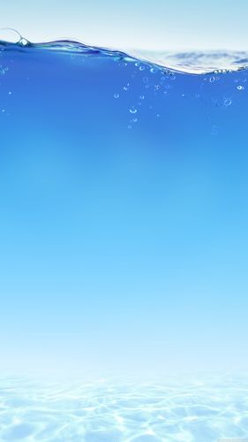 三星手机壁纸【1440x2560】蓝色 水