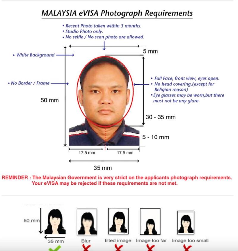 马来西亚签证照片尺寸大小及手机制作方法  我们都知道签证是一个人的