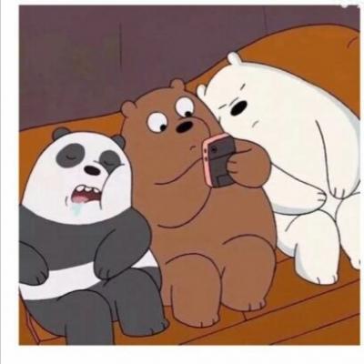 可爱三只熊_卡通动漫头像_我要个性网