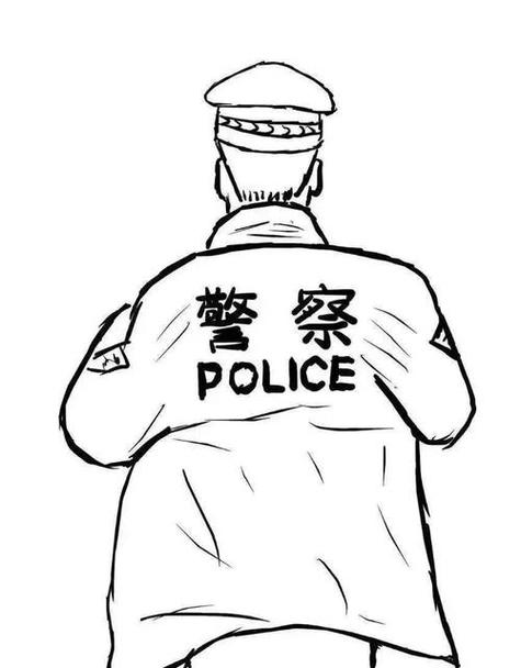 人民警察 人民教师,这对cp我嗑了警察交通警察 人物简笔画警察叔叔