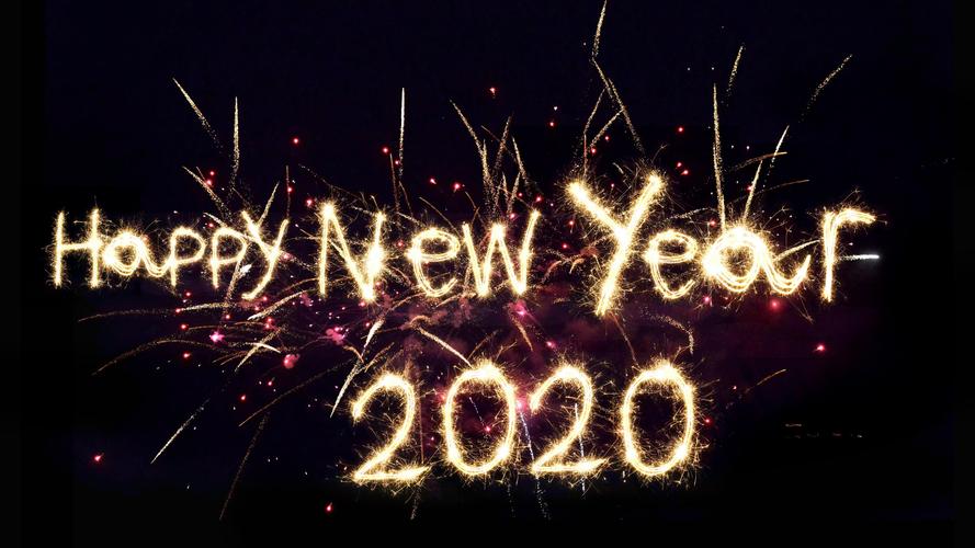 2020年新年快乐创意图片桌面壁纸高清大图预览其它尺寸_高清壁纸下载