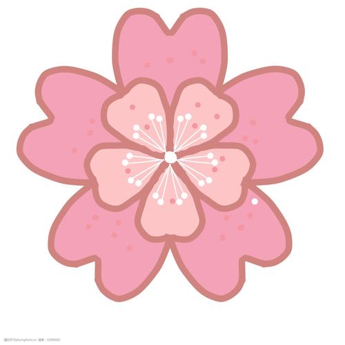 立体樱花 粉色的樱花 漂亮的樱花 创意樱花 精美樱花 卡通樱花 粉色的