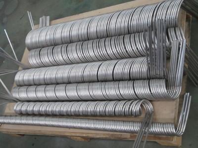 不锈钢材质 节能 环保 螺旋缠绕管冷凝器