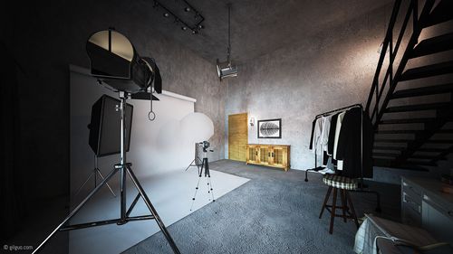 mini loft 个人摄影工作室|三维|建筑/空间|xdna - 原创作品 - 站酷