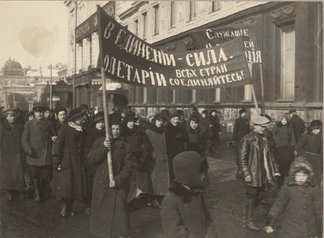历史老照片:俄国资产阶级民主革命"二月革命"__凤凰网
