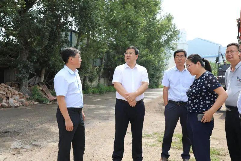 区委书记杨海龙实地踏查督导环能热电厂问题点位整改情况