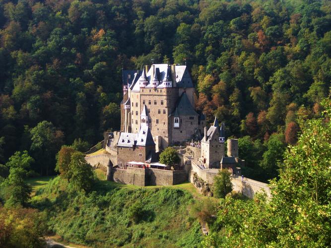 伯格,eltz,城堡,德国,中世纪,欧洲,建筑