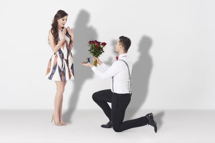 求婚中的小细节,求婚应该哪个膝盖跪地?meetlove求婚告诉你!