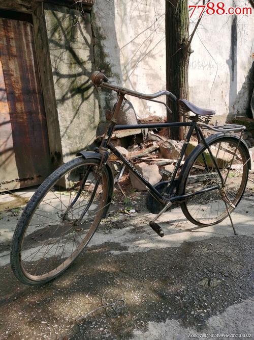 老式复古怀旧凤凰牌自行车