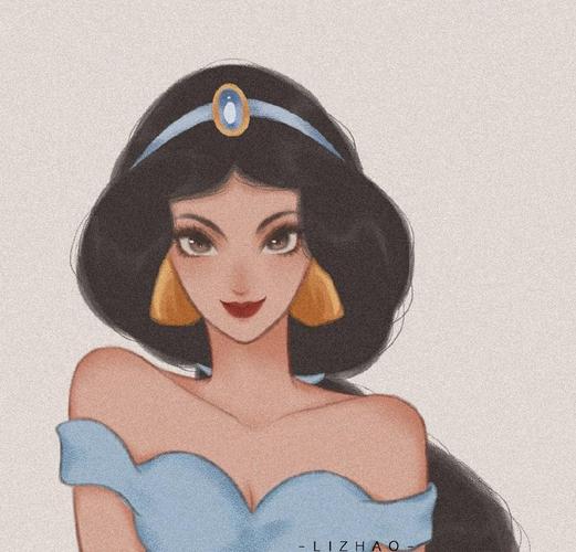 迪士尼公主唯美头像,花木兰很潇洒,爱丽儿侧脸很迷人