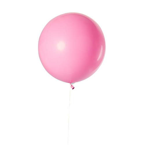 气球粉色图片大全
