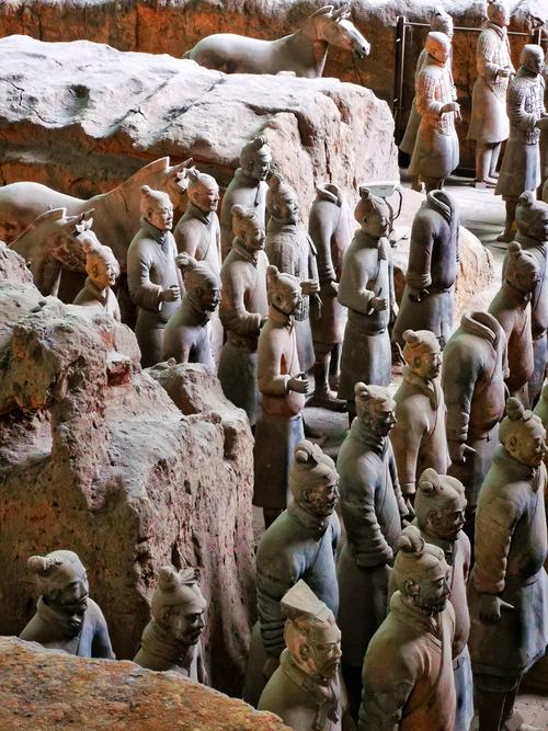 世界文化遗产秦始皇陵兵马俑博物馆世界第八个奇迹1