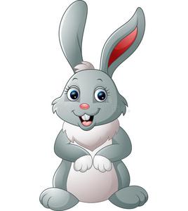 站立的小兔子图片-站立的小兔子素材-站立的小兔子插画-摄图新视界