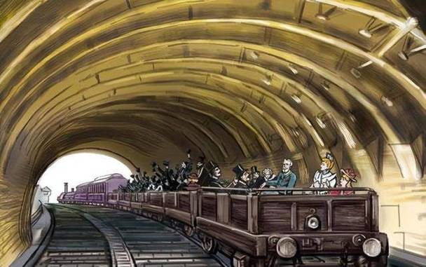 世界上第一条地铁 英国伦敦1863年的大都会地铁(长度6公里)_地面_城市