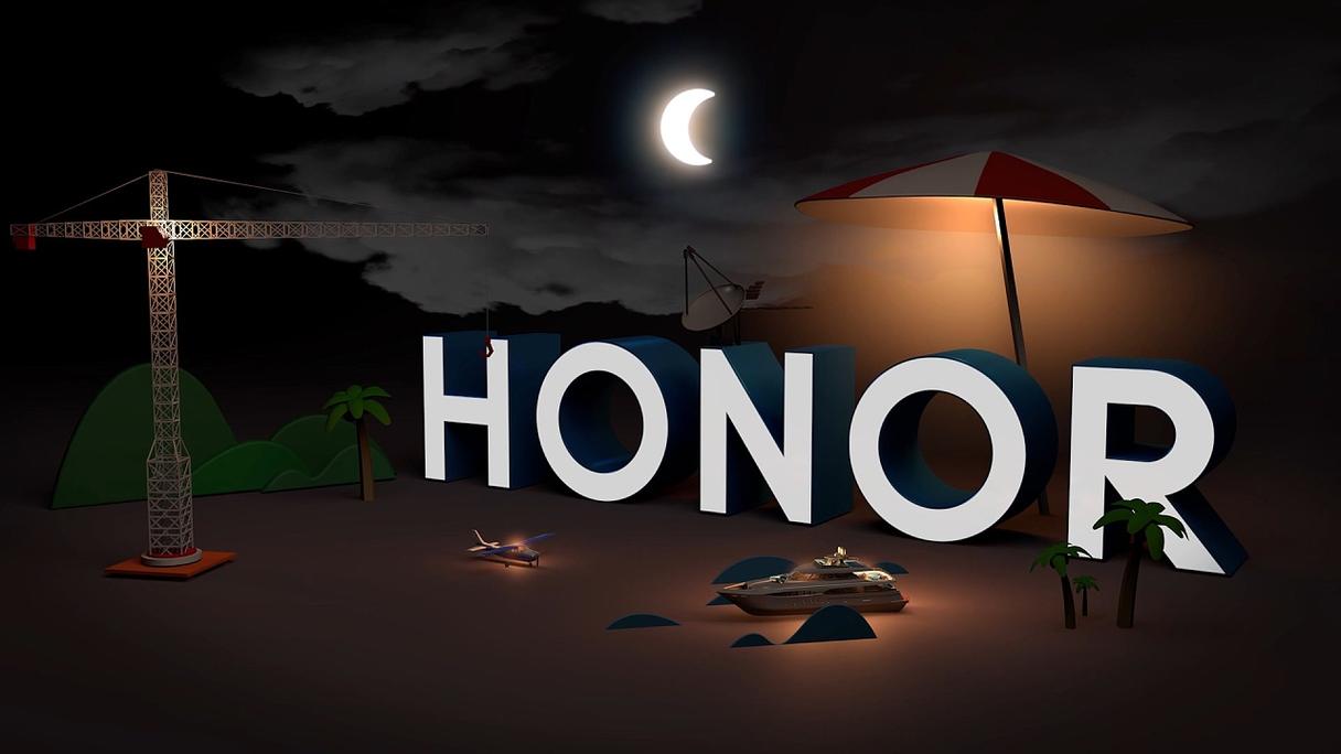 honor logo演绎