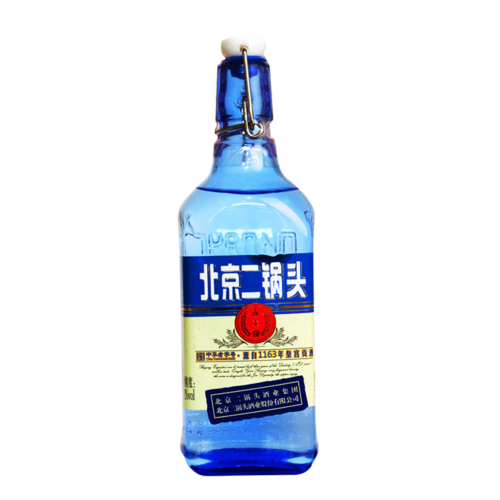 永丰牌北京二锅头出口型小方瓶42度蓝瓶清香型白酒500ml*6瓶整箱