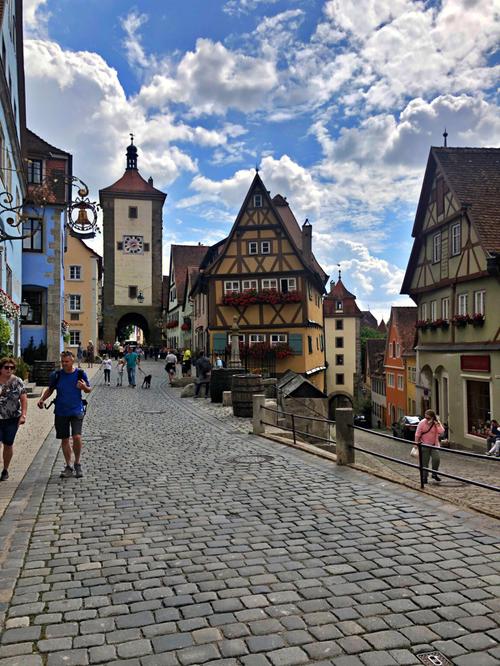 欧洲中世纪风貌最完整小镇罗腾堡