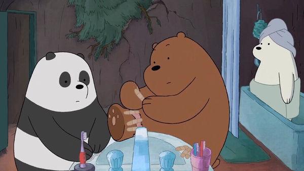 求大神 这是什么动画片 主角是三只熊 白熊棕熊和熊猫