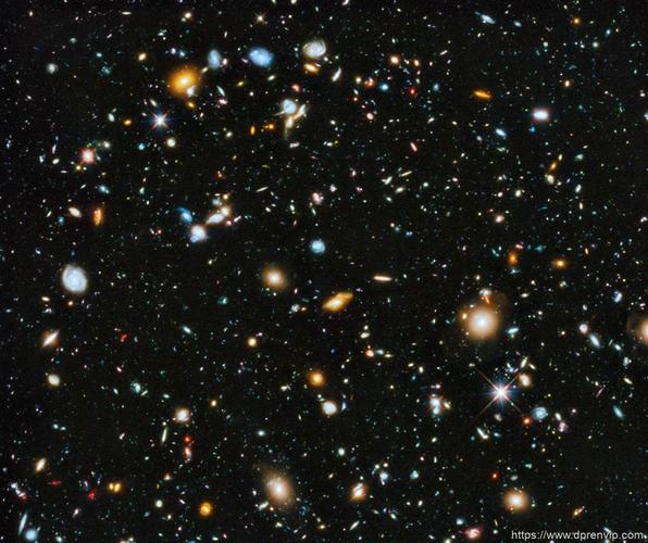 哈勃真实拍摄宇宙深空场无法想象这就是浩瀚宇宙