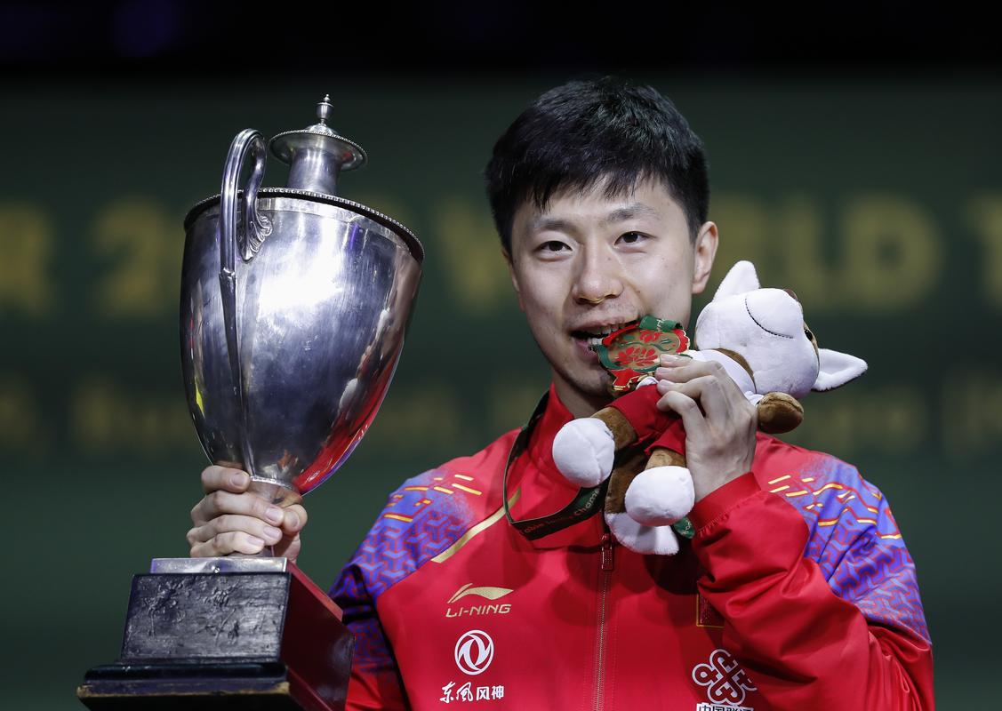 乒乓球——世锦赛:马龙男单夺冠