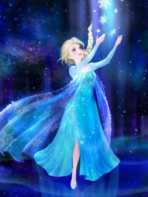 let it go~迪士尼中最会魔法的公主!——艾莎公主同人画集_手机搜狐网