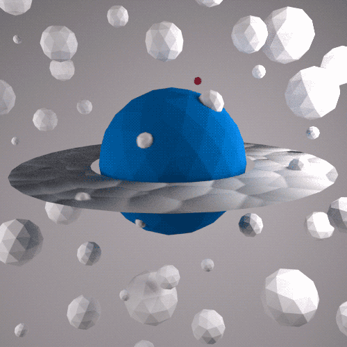3d gifs | the planet series on behance