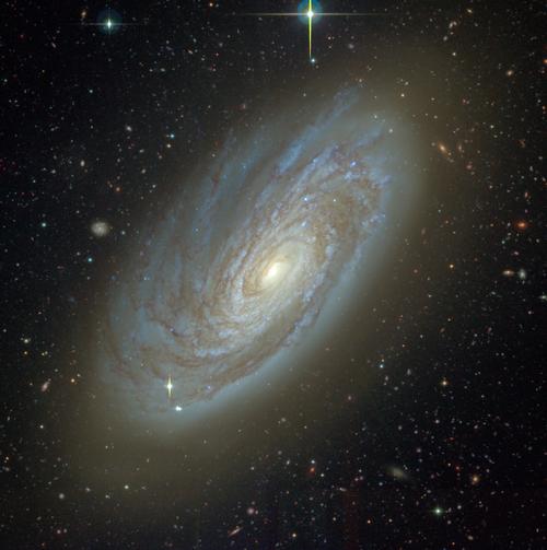 室女座星系团中的m88星系. (本文图片除特别注明外,均为王凯翔 图)