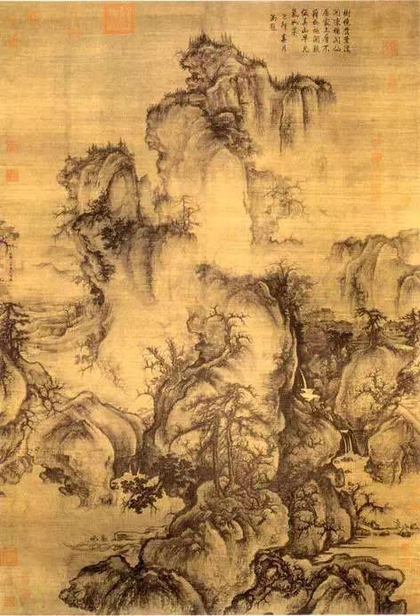 宋代的山水传统,以北宋初年的李成,范宽,关仝三大家为宗.书