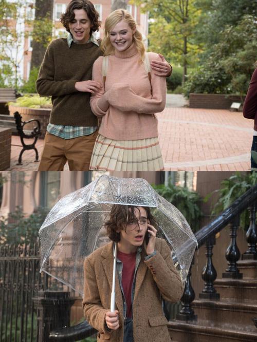 电影74纽约的一个雨天被雨水打湿的爱情