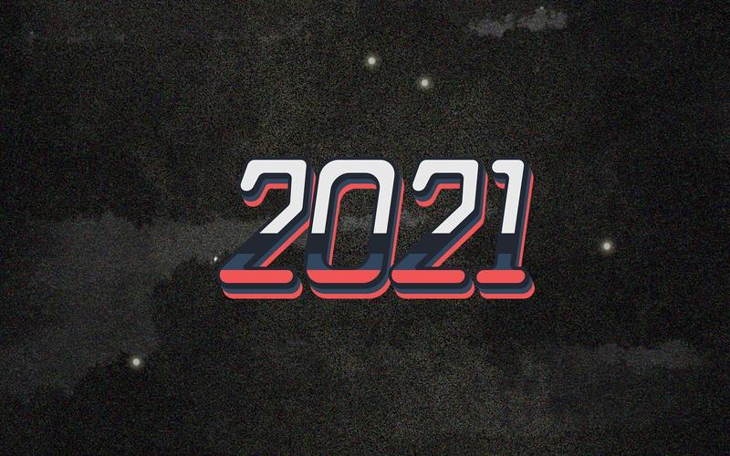 2021年创意数字简约背景图_节庆电脑壁纸-壁纸族