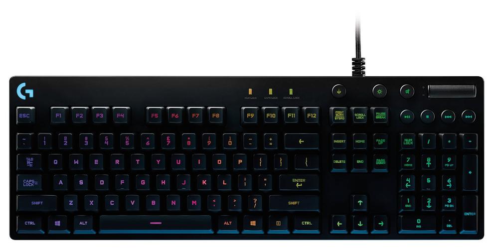 amazon:logitech 罗技 g810 机械键盘 全尺寸窄边 rgb背光 $159.