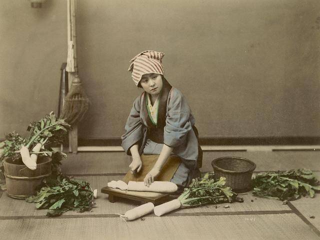 明治时代的东瀛女子1870年日本老照片