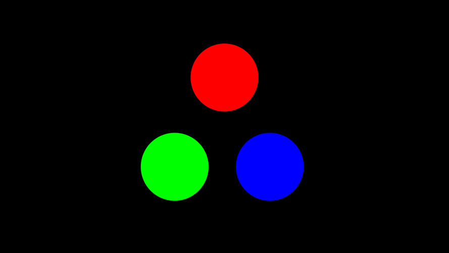色光三原色的产生 rgb色彩的原理与颜色之间的混合关系