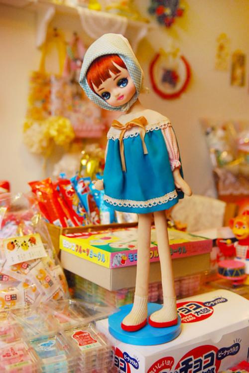 日本昭和宇山人形 pose doll
