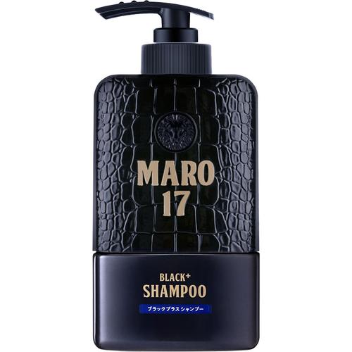日本maro17摩隆男士胶原蛋白洗发水black黑发防脱洗发水