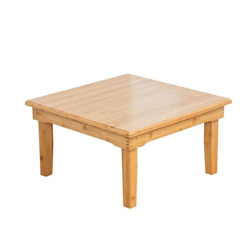 折叠楠竹桌矮桌地桌东北北大炕桌正方形家用吃饭折叠桌