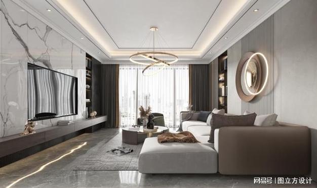 现代客厅装修效果图:简约,时尚与功能性的完美结合|家具|家居设计|电