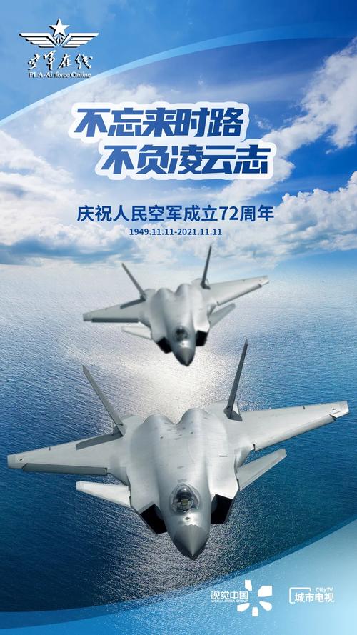 人民空军成立72周年,这张海报全国刷屏 - 中国军网