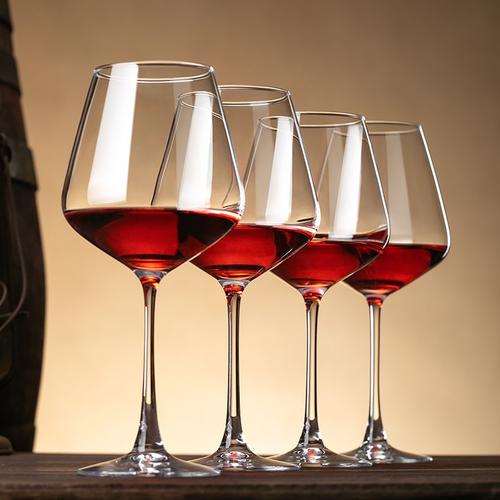 勃艮第红酒杯套装高脚家用大号创意奢华高档水晶玻璃葡萄酒醒酒器